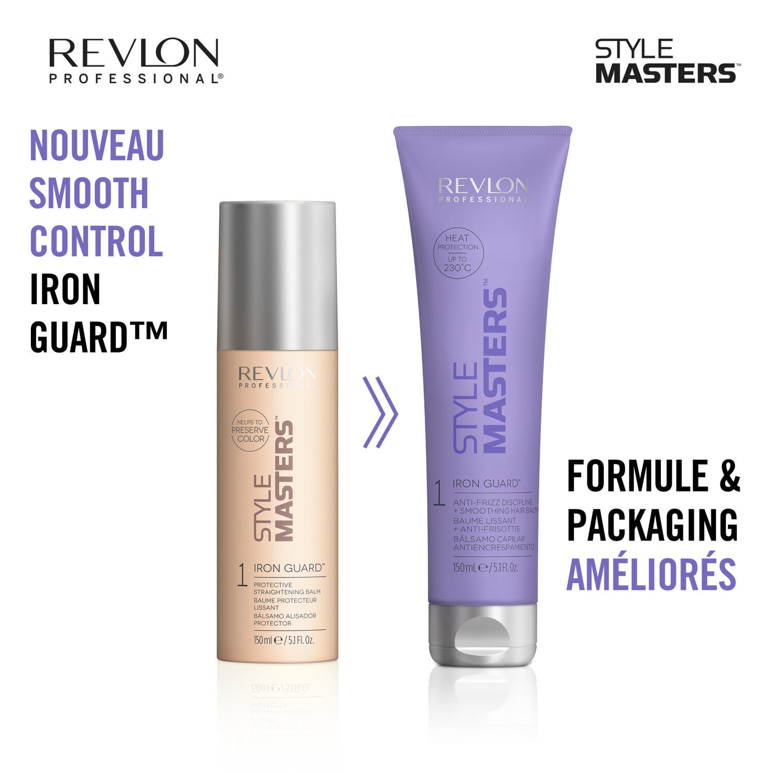 Style Masters™ Smooth Control Iron Guard - Baume Lissant Anti-frisottis 150 ml