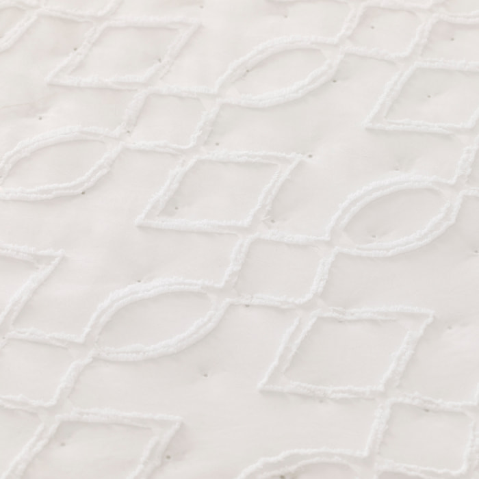 COLCHA SUAVE PLATINIUM CHELO BLANCO