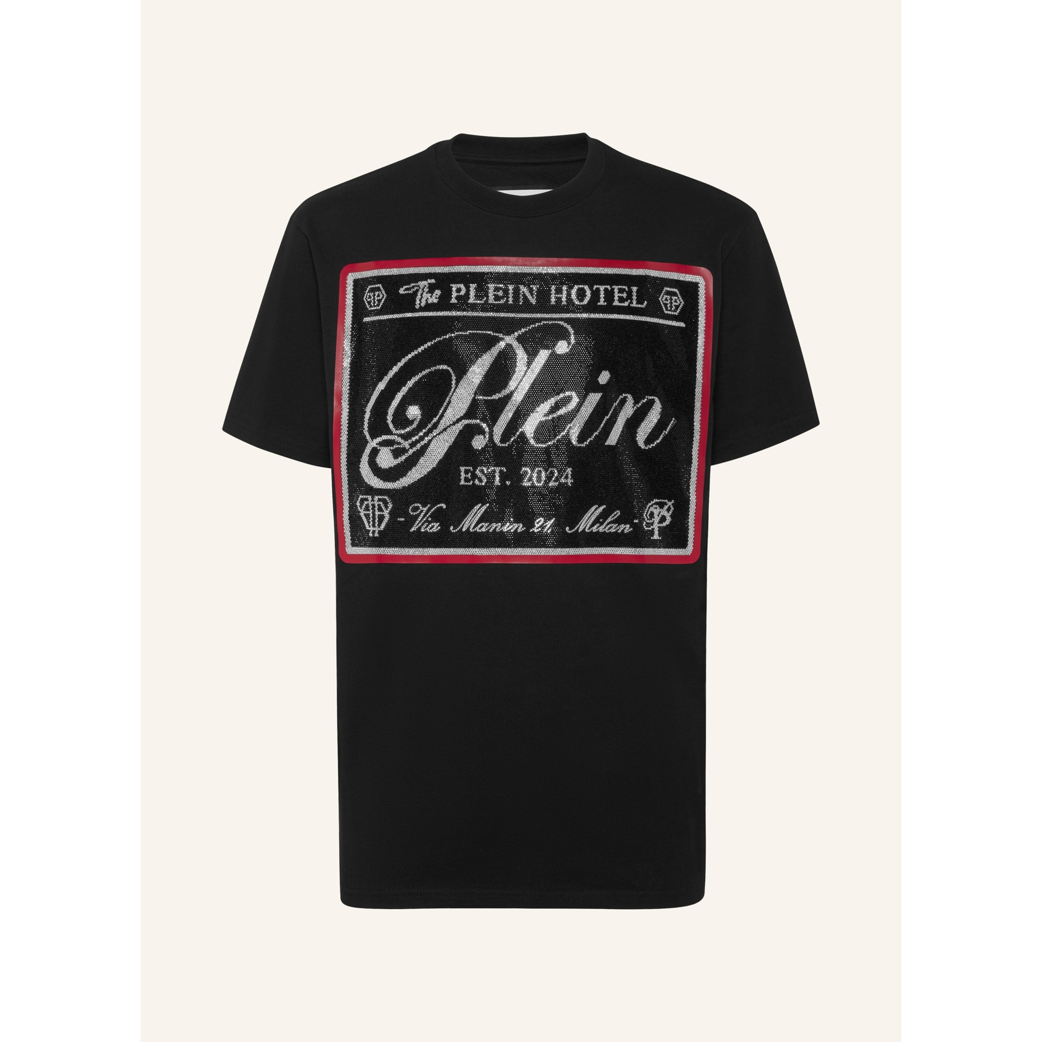 PHILIPP PLEIN Camiseta Cuello Redondo Ss
