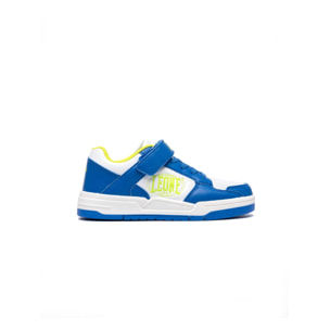 Sneakers da bambino con strap e lacci Leone 1947