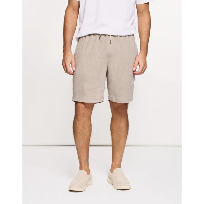 Bermuda Lino Beige - Dumoto