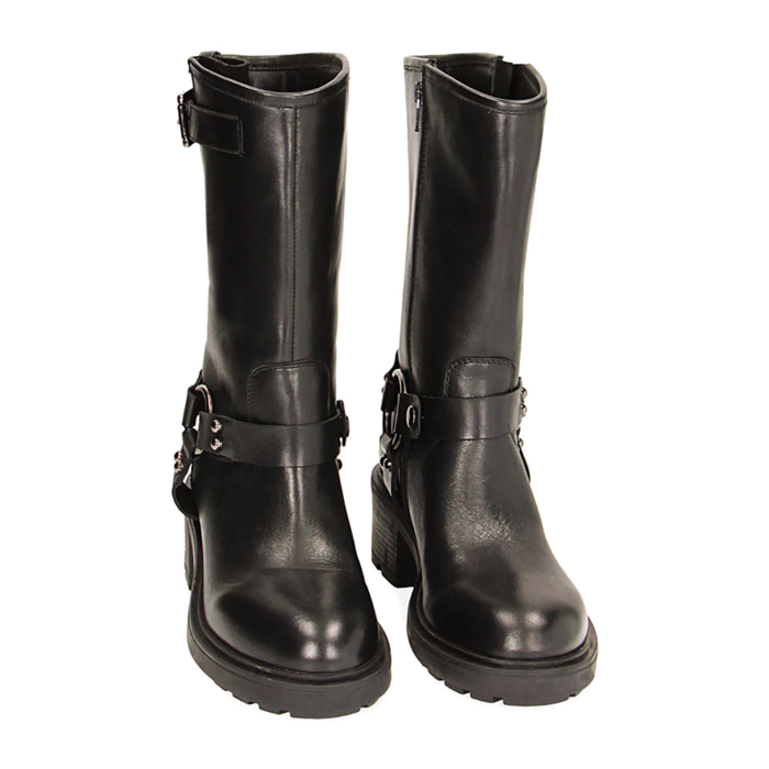 Mujer Biker Black