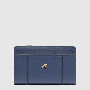 Piquadro Portafogli da con portamonete, porta carte di credito e protezione RFID