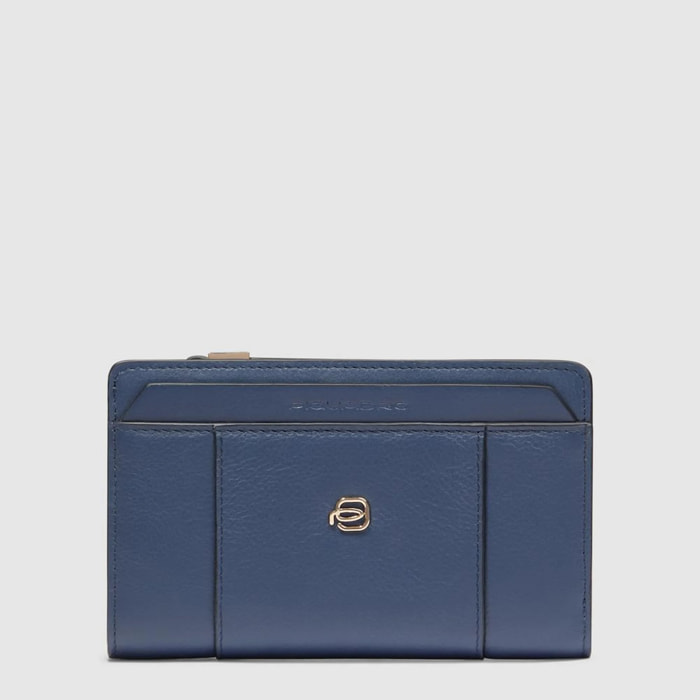 Piquadro Portafogli da con portamonete, porta carte di credito e protezione RFID