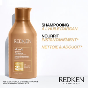 All Soft - Shampoing Hydratant Pour Cheveux Secs Rechargeable