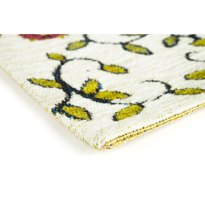 Tappeto Excelsa Calavera in poliestere e cotone 55x180x0,7 cm multicolore