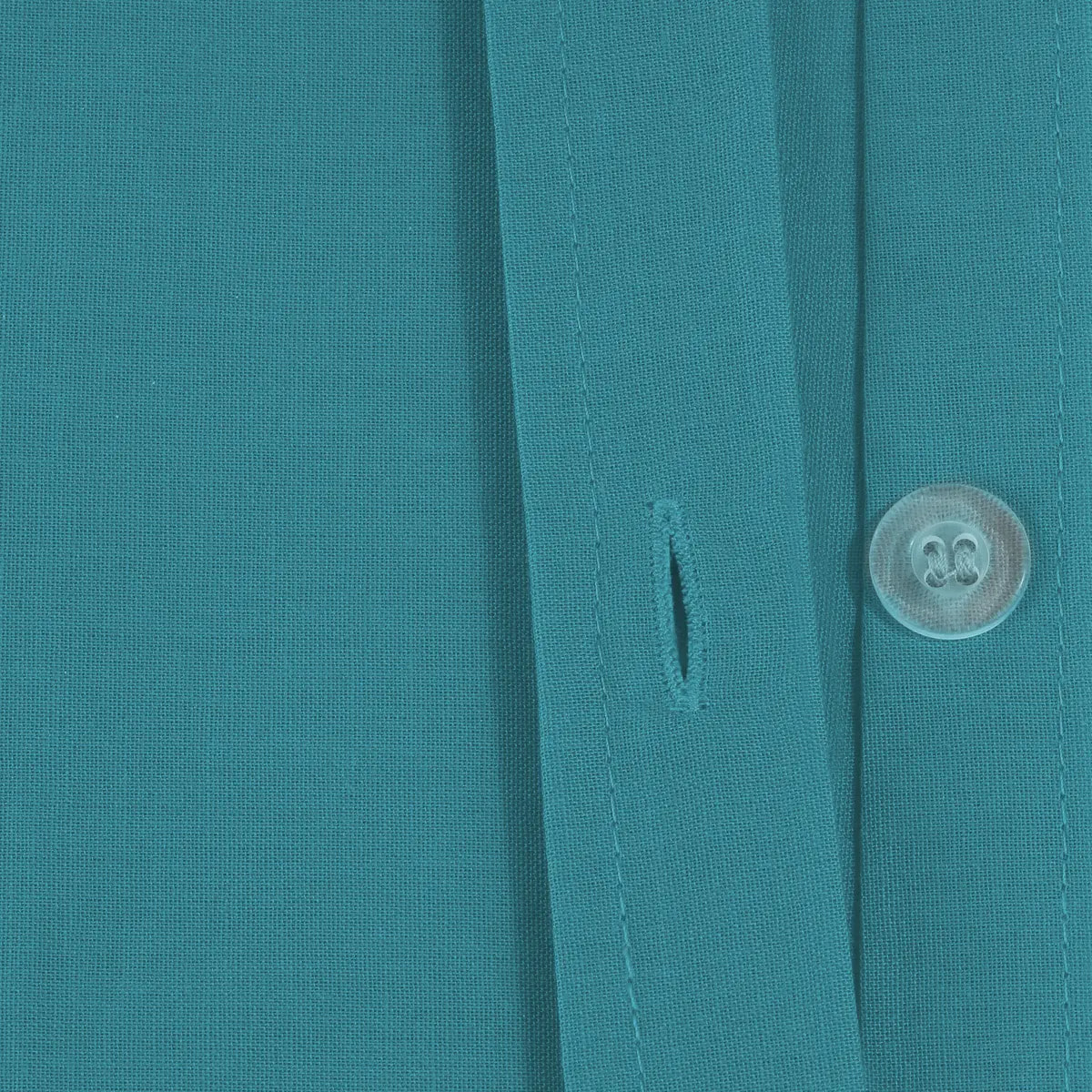 Housse de couette "Carina" en coton bleu canard 140x200cm