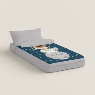 Cool Kids - Saco Nórdico Estampado - Infantil - Con cremallera - Incluye 1 Funda de Almohada - 100% Algodón - Neil