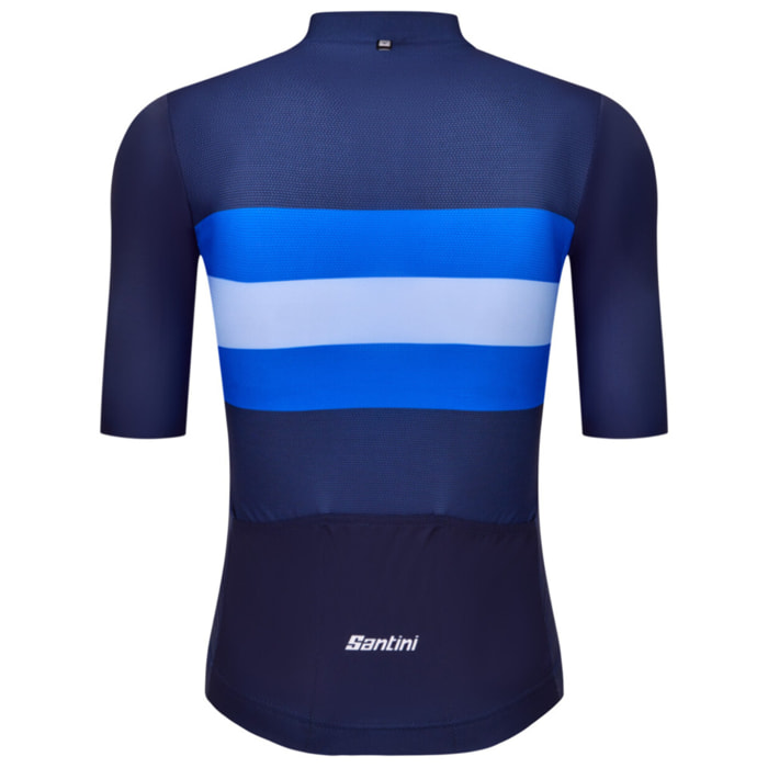 Bng – Maillot Manga Corta Hombre - Azul Náutico - Unisex