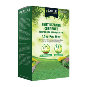 Fertilizante césped granulado Batlle 5kg
