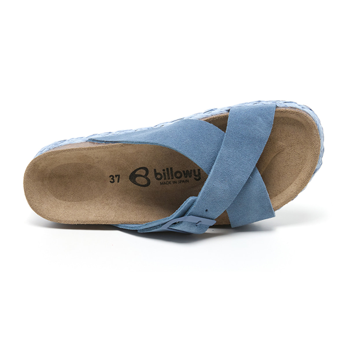SANDALO CON ZEPPA BILLOWY BLU