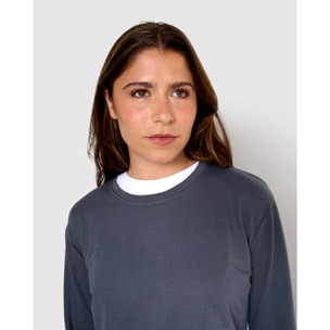 Felpa sportiva base da donna