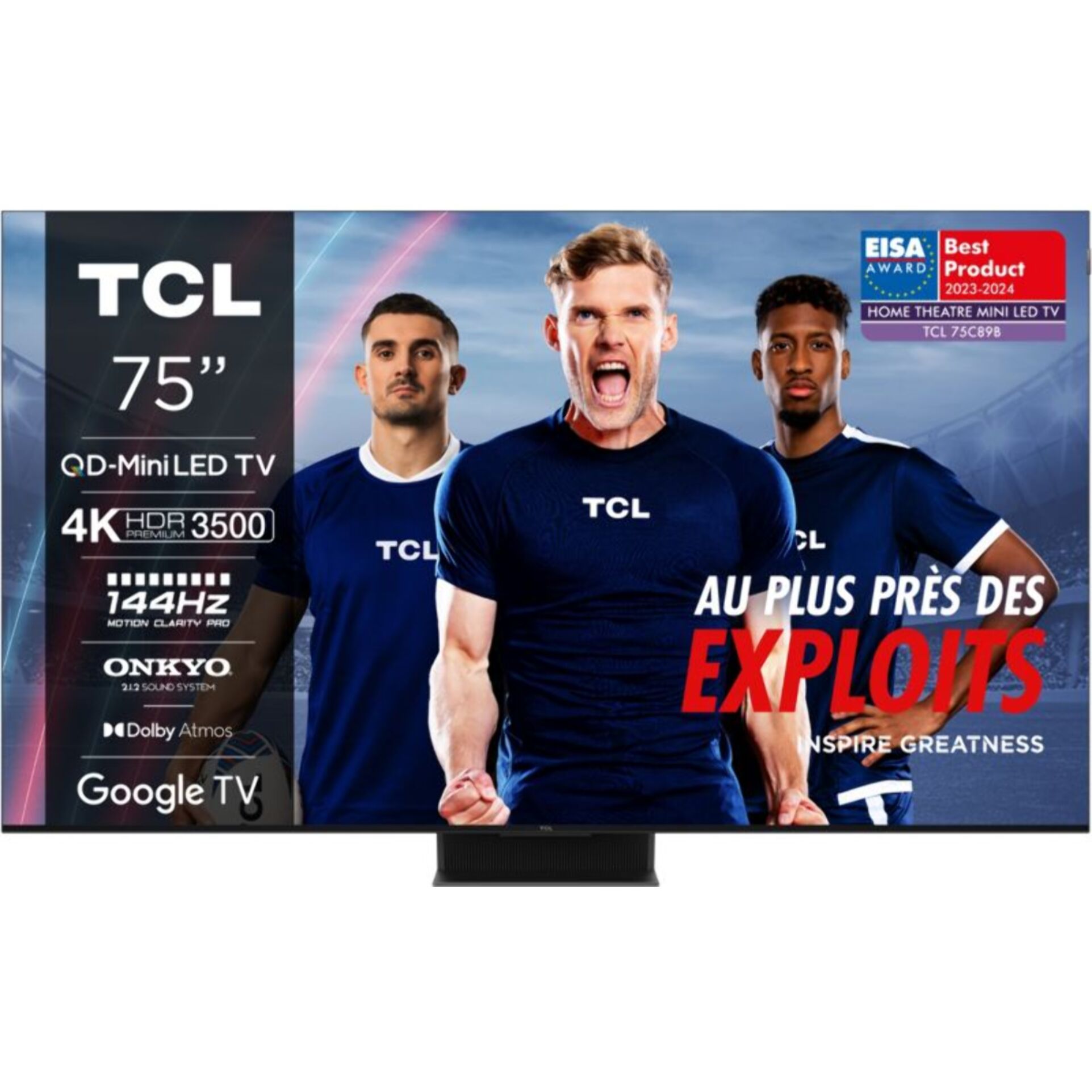 TV QLED TCL MiniLED 75C89B 2024