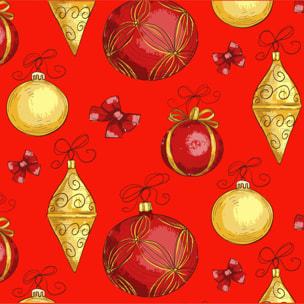 CASSESE HOME Tovaglia in PVC Breccia Con Bordino Decoro Natale – Antimacchia, Pratica e Decorativa Made in Italy_Dec.K