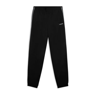 Pantaloni sportivi in nylon stretch con cucitura a contrasto