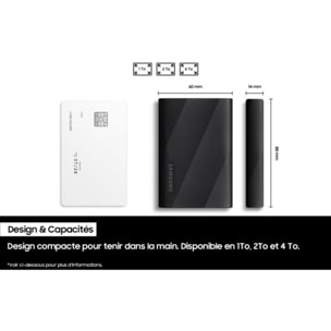 Disque dur externe SAMSUNG 2To T9