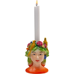 Chandelier femme perroquets Kare Design