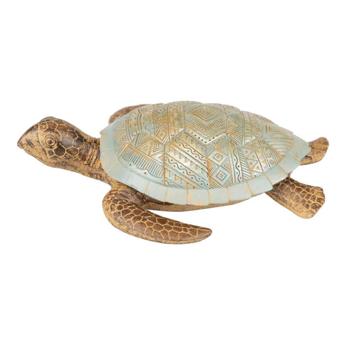 Figura Tortuga Resina 17x23x6 Cm