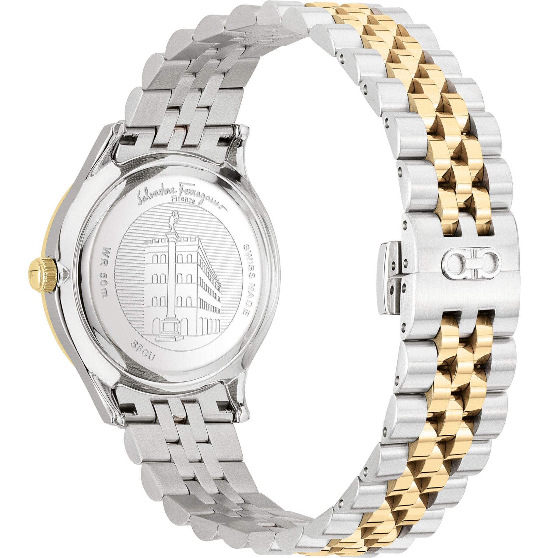 Ferragamo Reloj Analógico De Cuarzo Ferragamo Duo