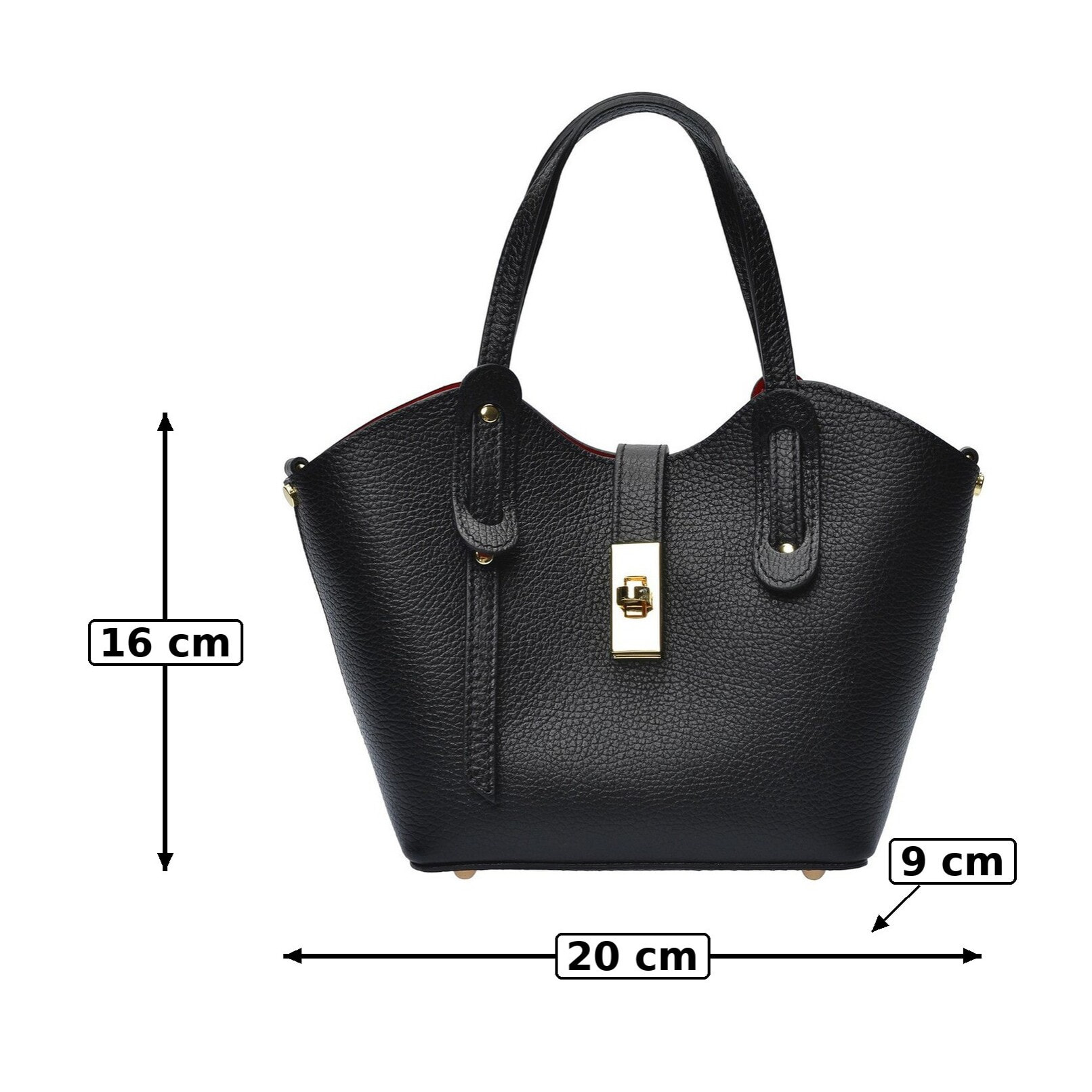 Tote Anna Luchini Nero
