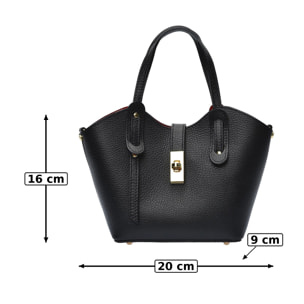 Tote Anna Luchini Nero