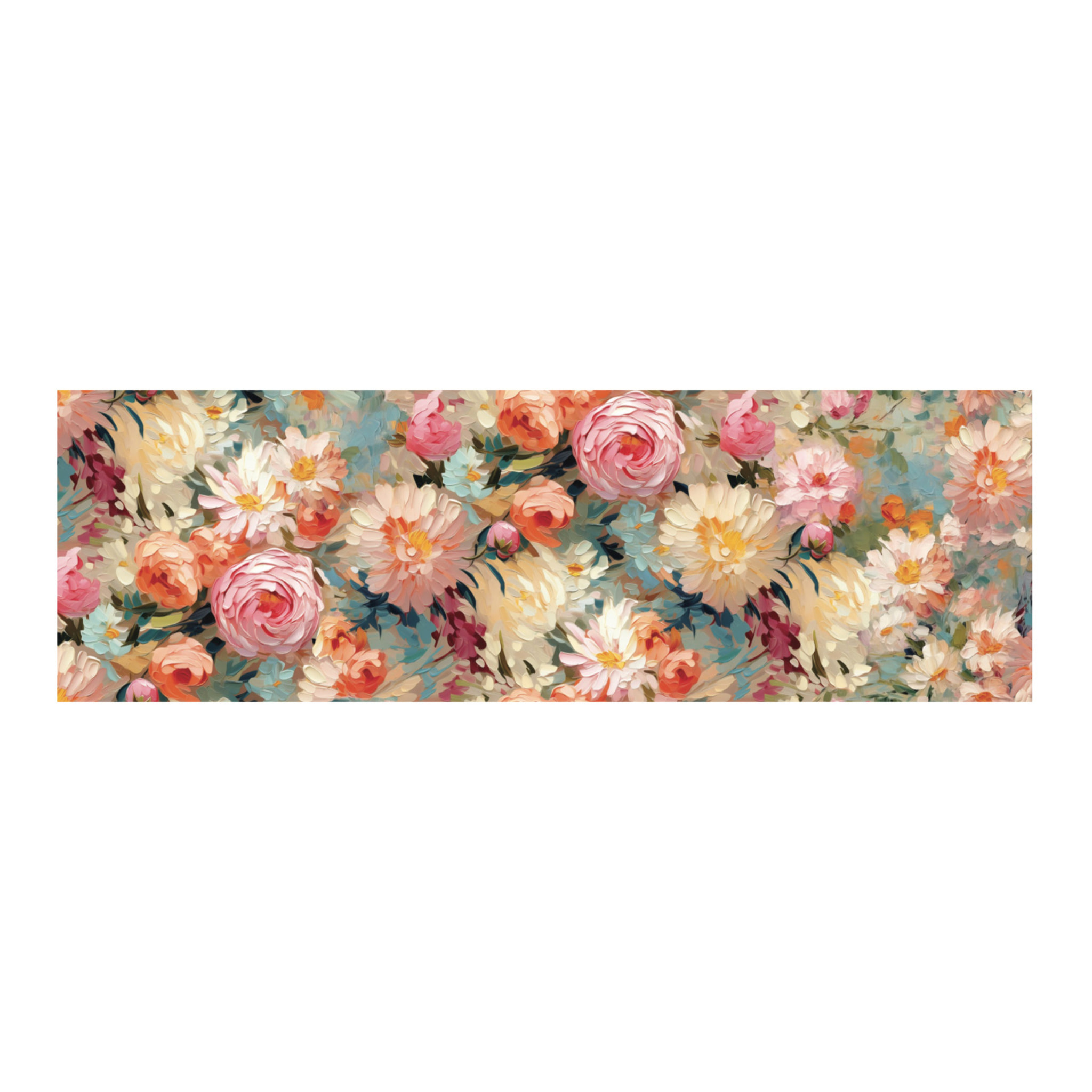 Tappeto Passatoia Cucina Con Retro Antiscivolo Antisfilo Linea Futura Giverny