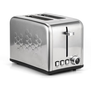Grille-pain électrique inox