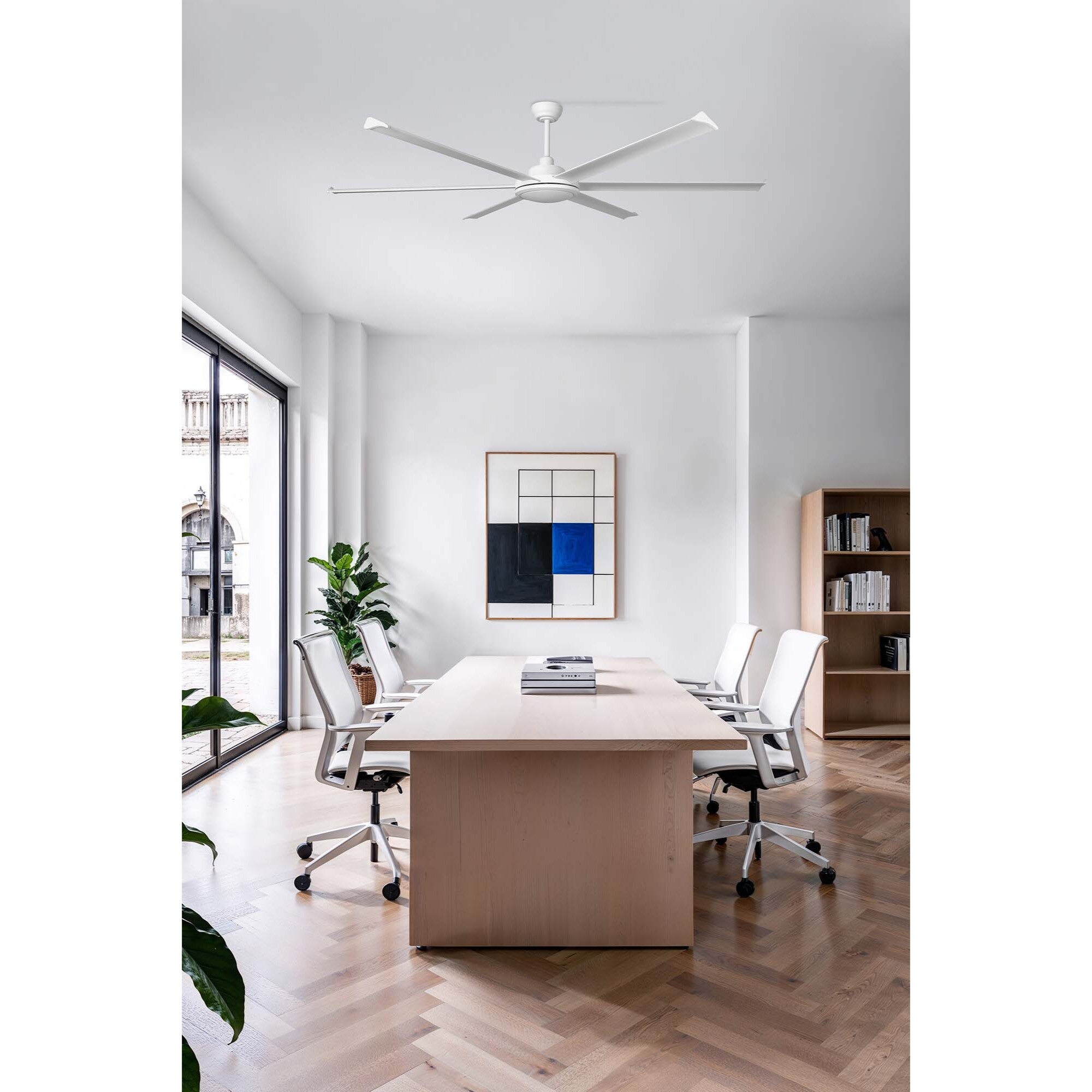 ROTTERDAM 20 XL Ventilateur de plafond blanc