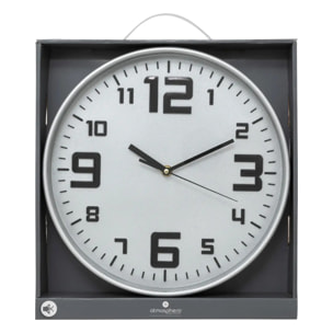 Horloge argent "Silence" D30