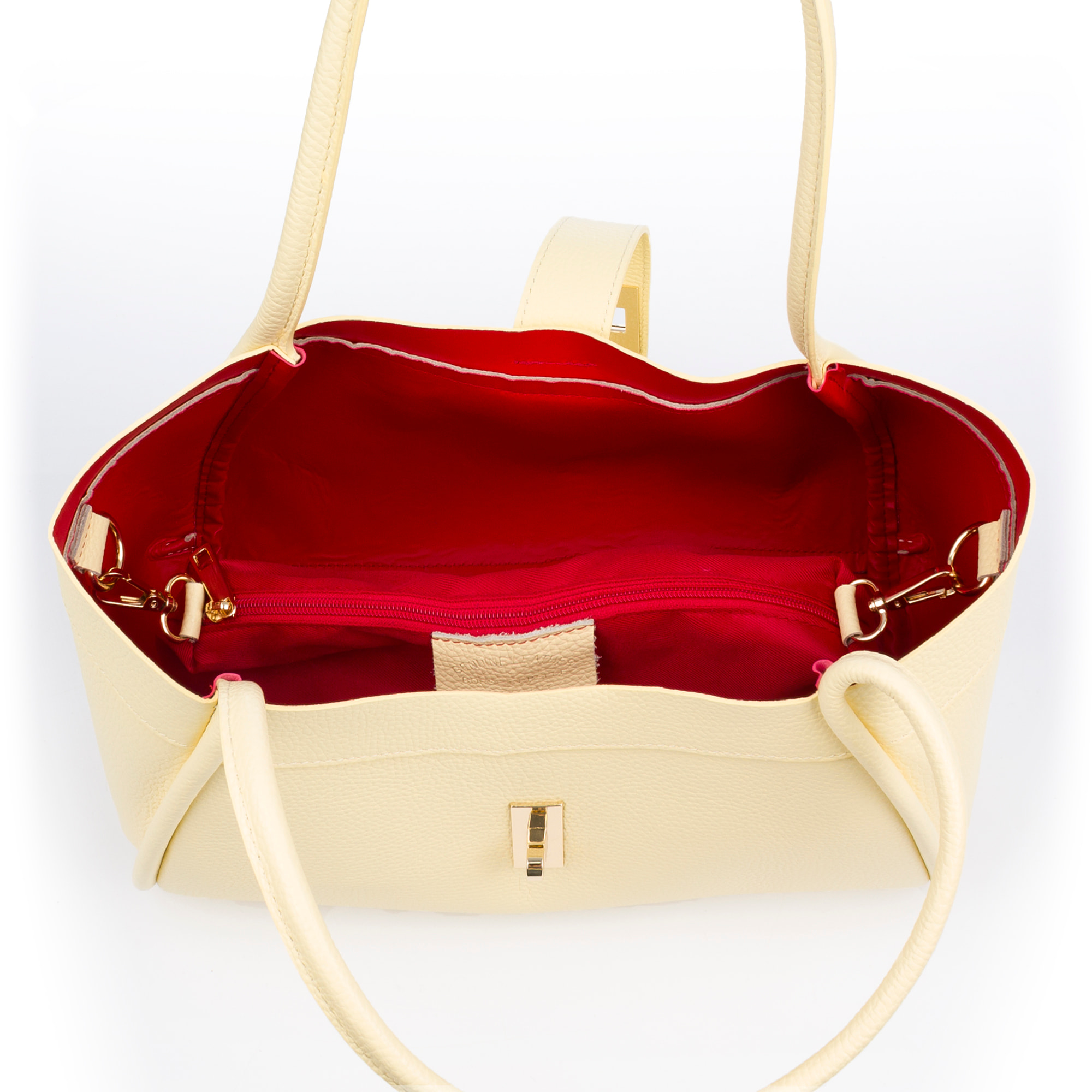 Beinette Bolso Tote Mujer. Piel auténtica Dollaro.