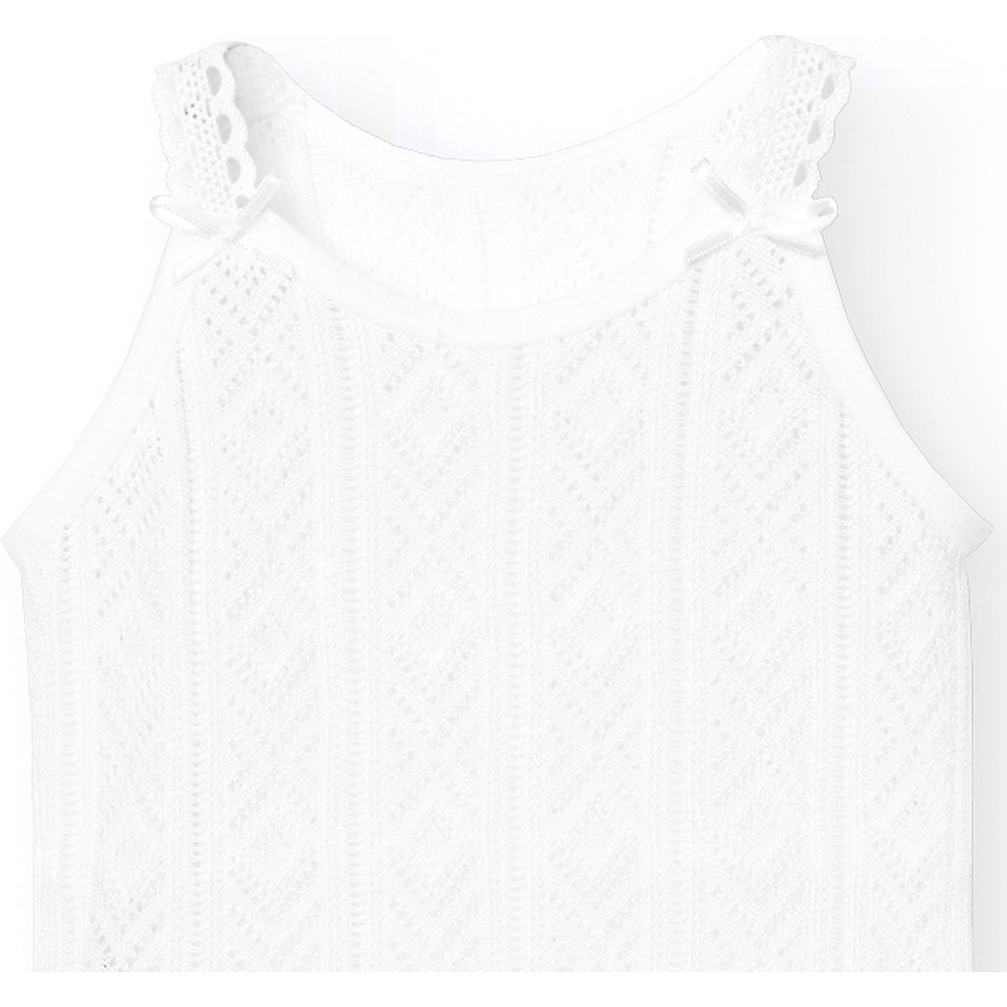 Body bebé tirantes finos perlé lazos