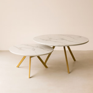 Set de 2 tables gigognes HOXTON