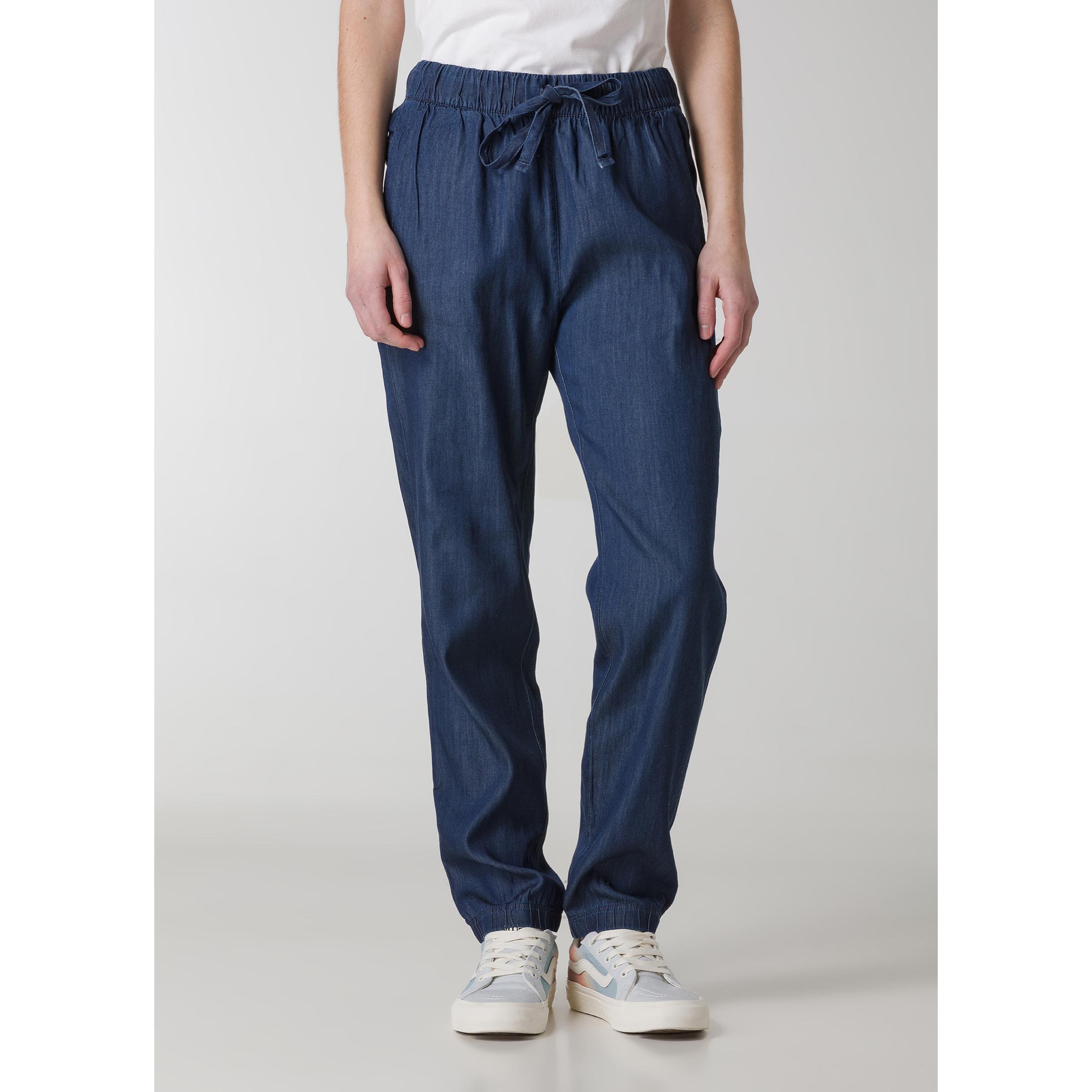 DEHA - Jogger JOGGER DENIM PANTS in Lyocell per donna