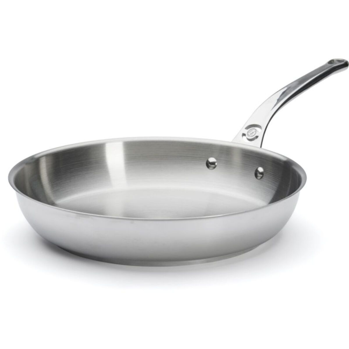 Poêle DE BUYER milady queue fonte inox 24 cm 3412.24