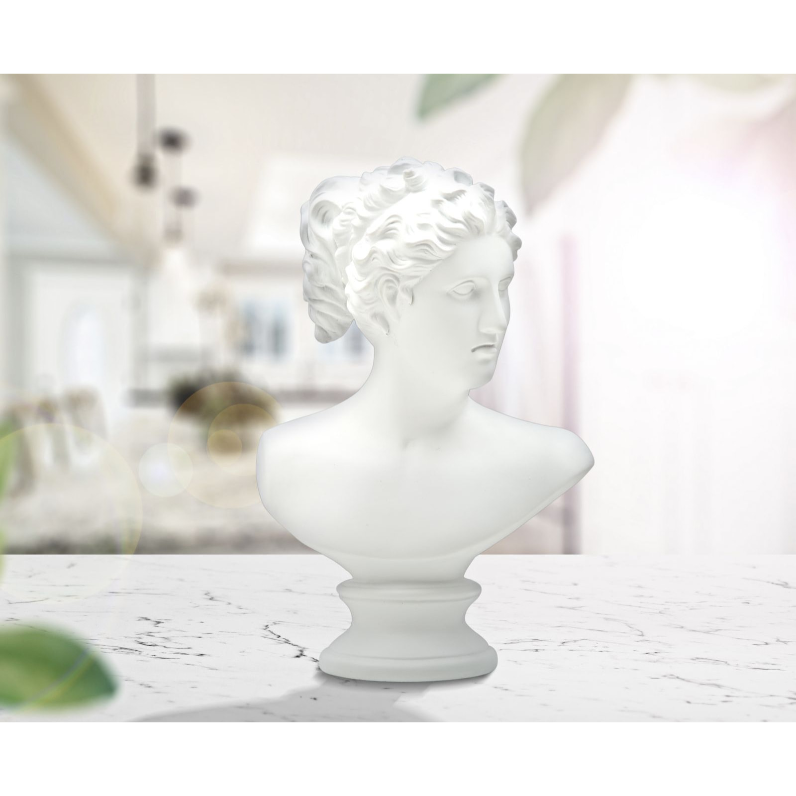 SCULTURA ROMAN WOMAN CHARME1921 BIANCO
