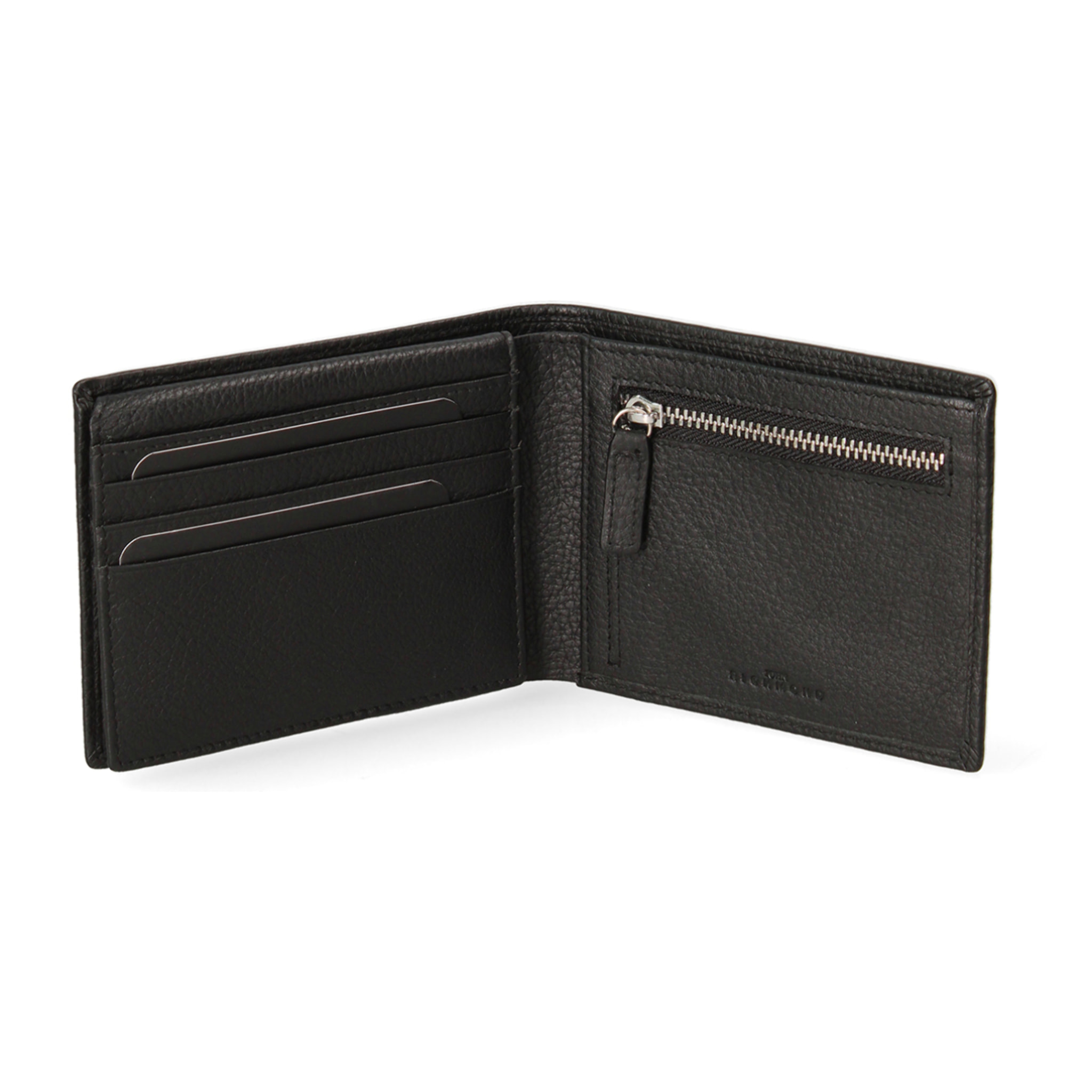 Portafoglio da uomo In Vera pelle Made in Italy 12,25x9,75x2,5 cm