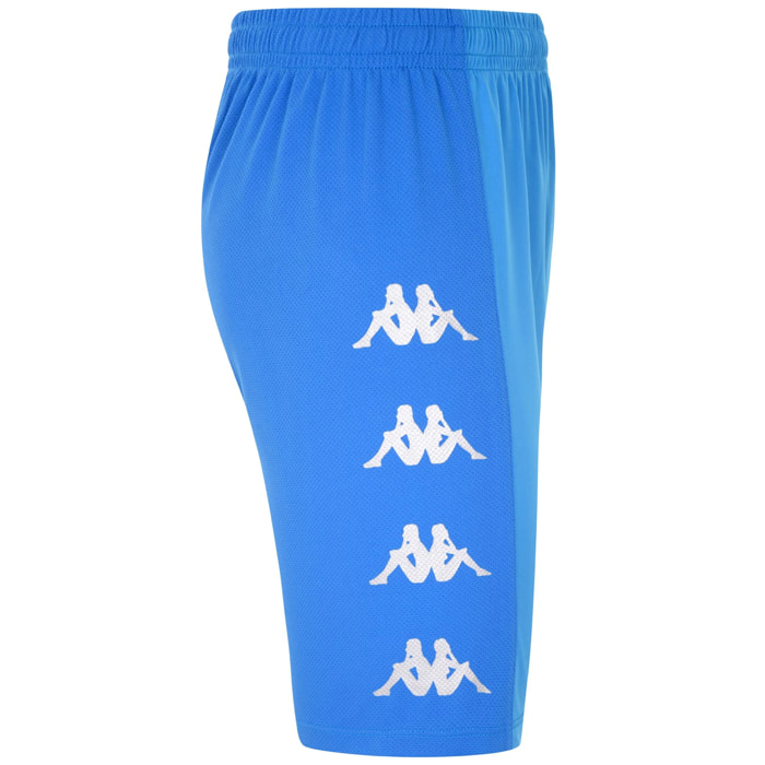 Kappa - Pantaloni Corti Bambino Blu - Kappa4Soccer Delebio