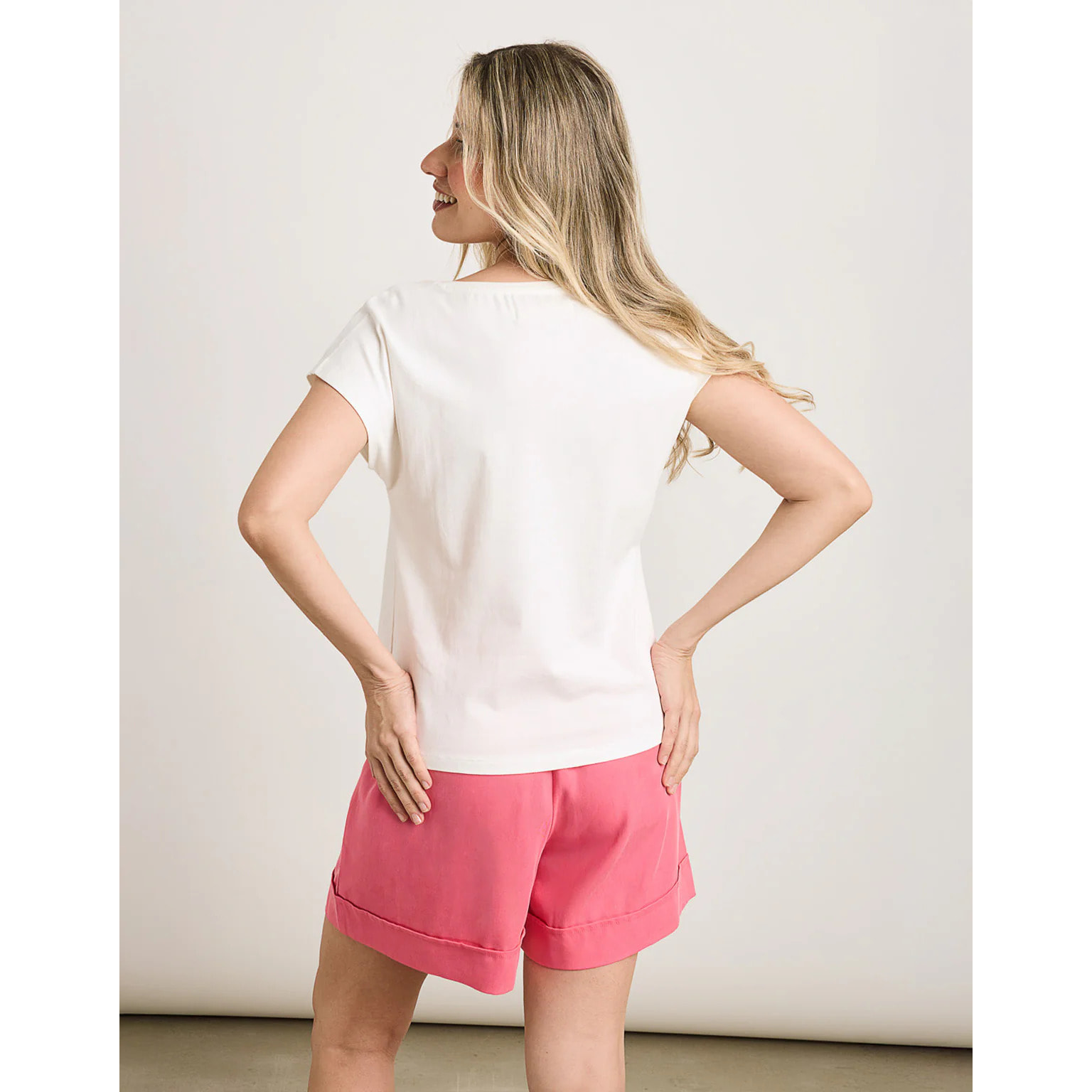 Camiseta Manga Corta Off White - Frilor