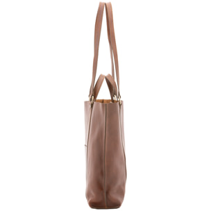 Borsa a spalla  unisex In Vera pelle Made in Italy 36x10x35 cm