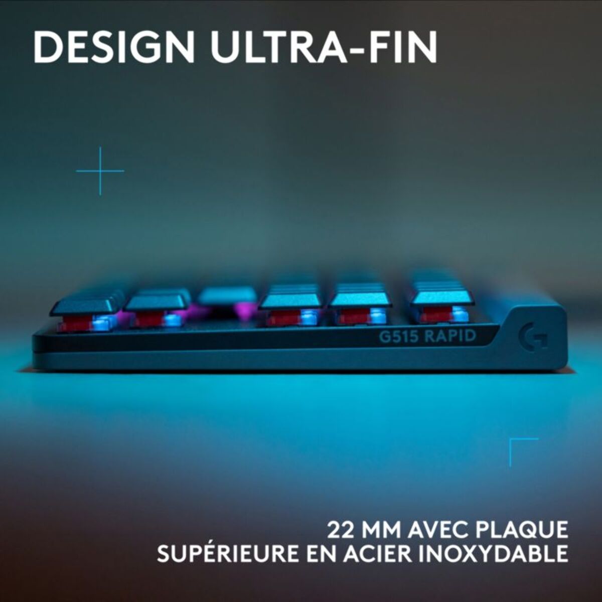 Clavier gamer LOGITECH G515 Clavier Rapid trigger