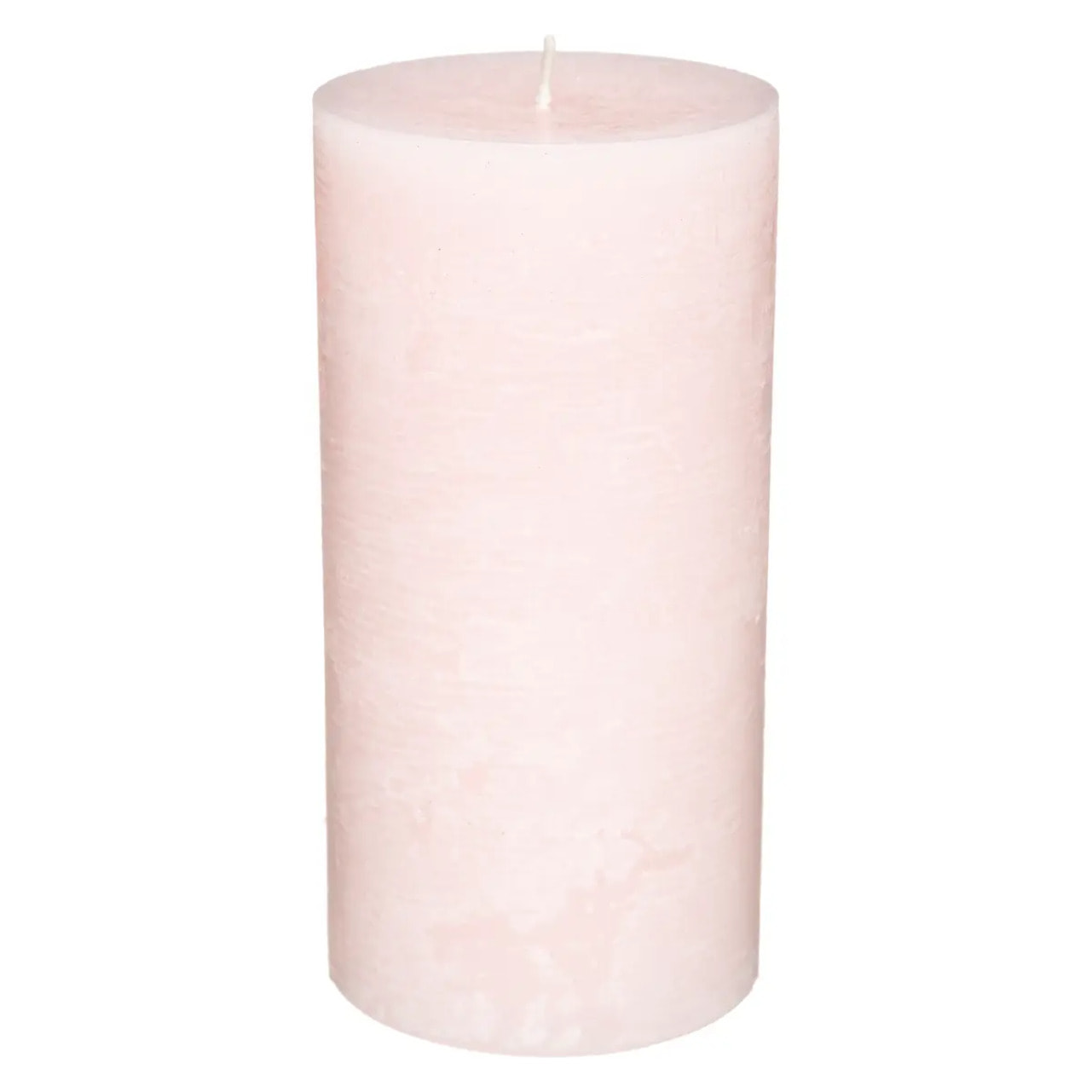 Bougie rustique rose clair 445g