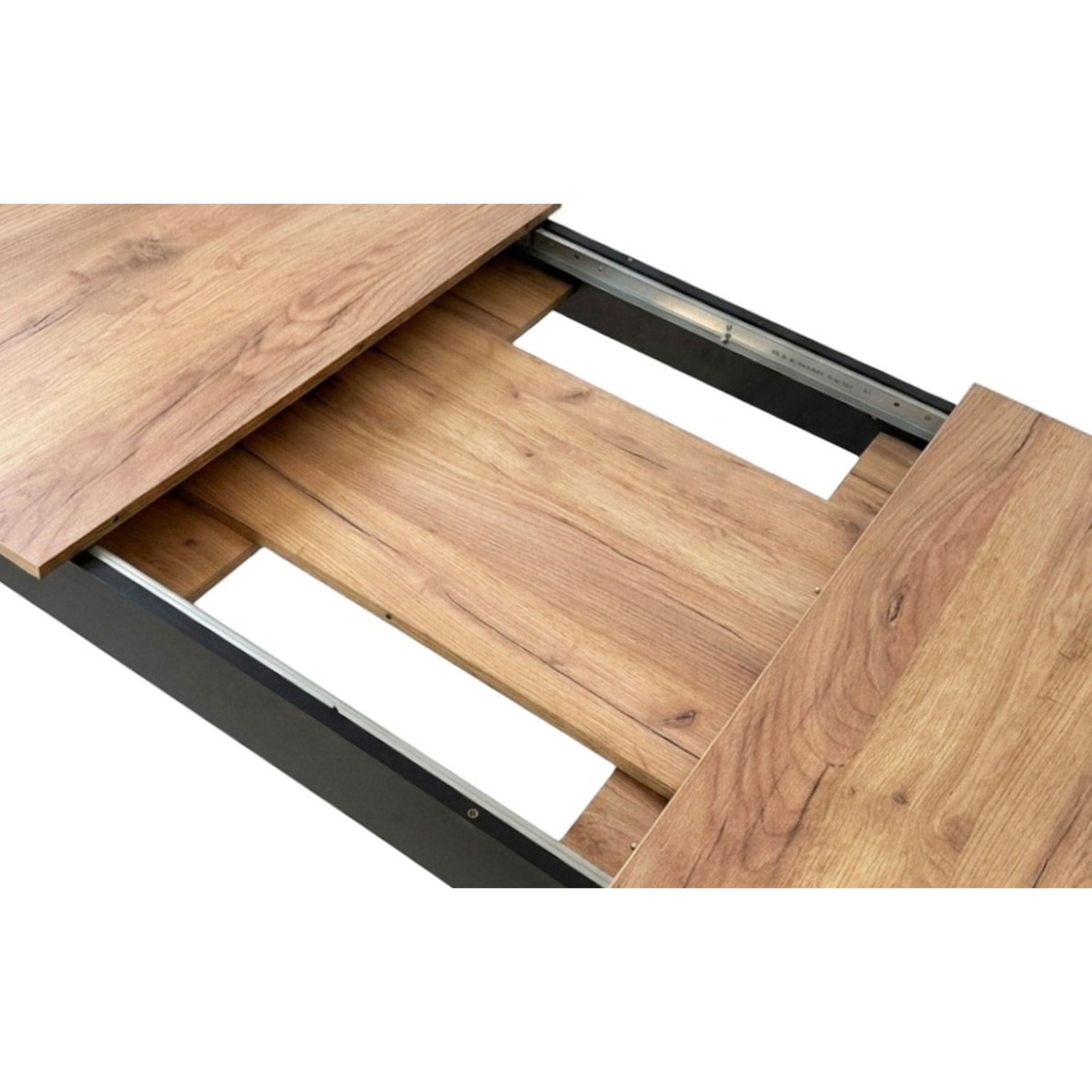 Tavolo allungabile Craft rovere e nero