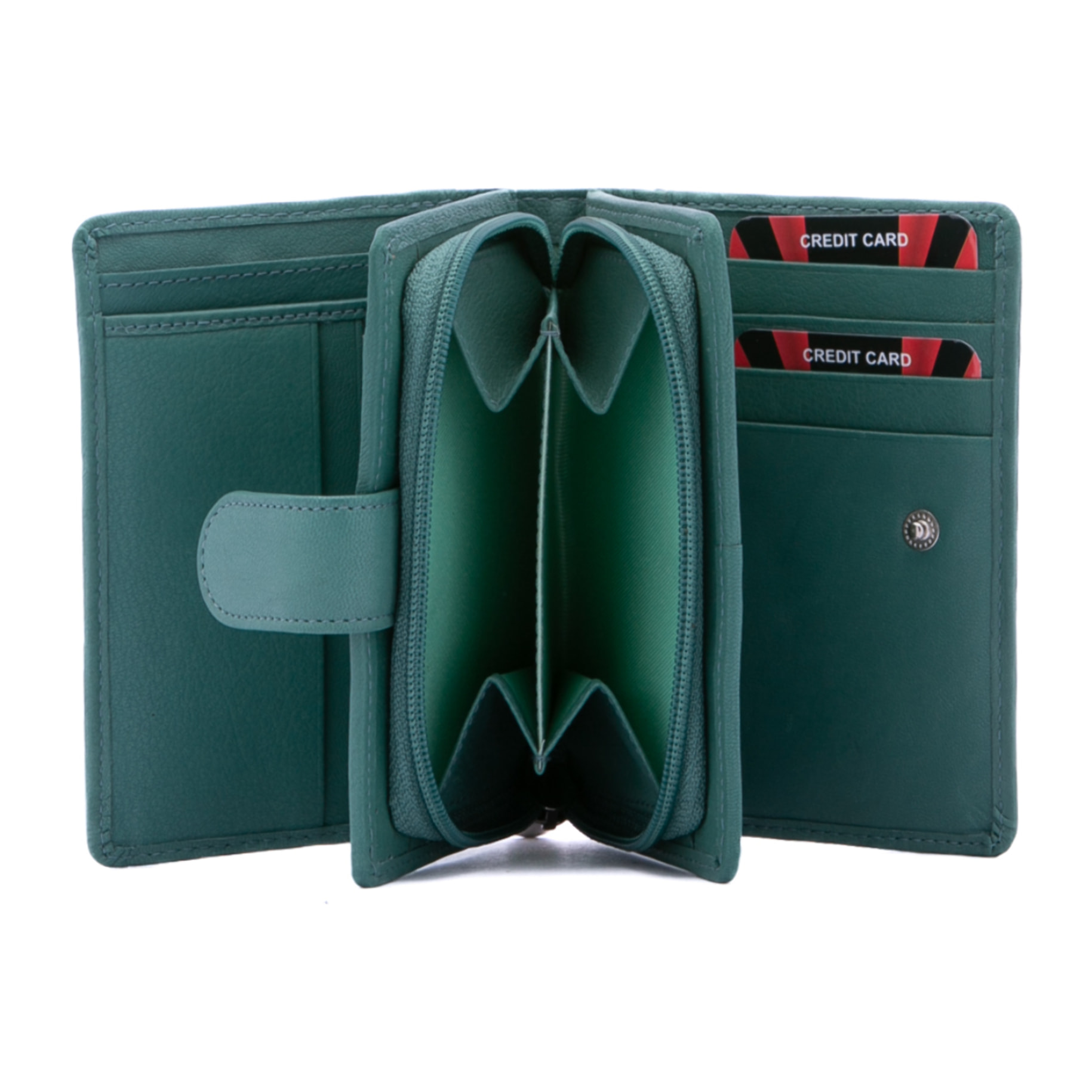 Portafoglio  da donna ecopelle Prodotto Vegano 13x9,5x4 cm