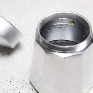 Cecotec Cafetière italienne en aluminium Cumbia MokClassic 300 Shiny