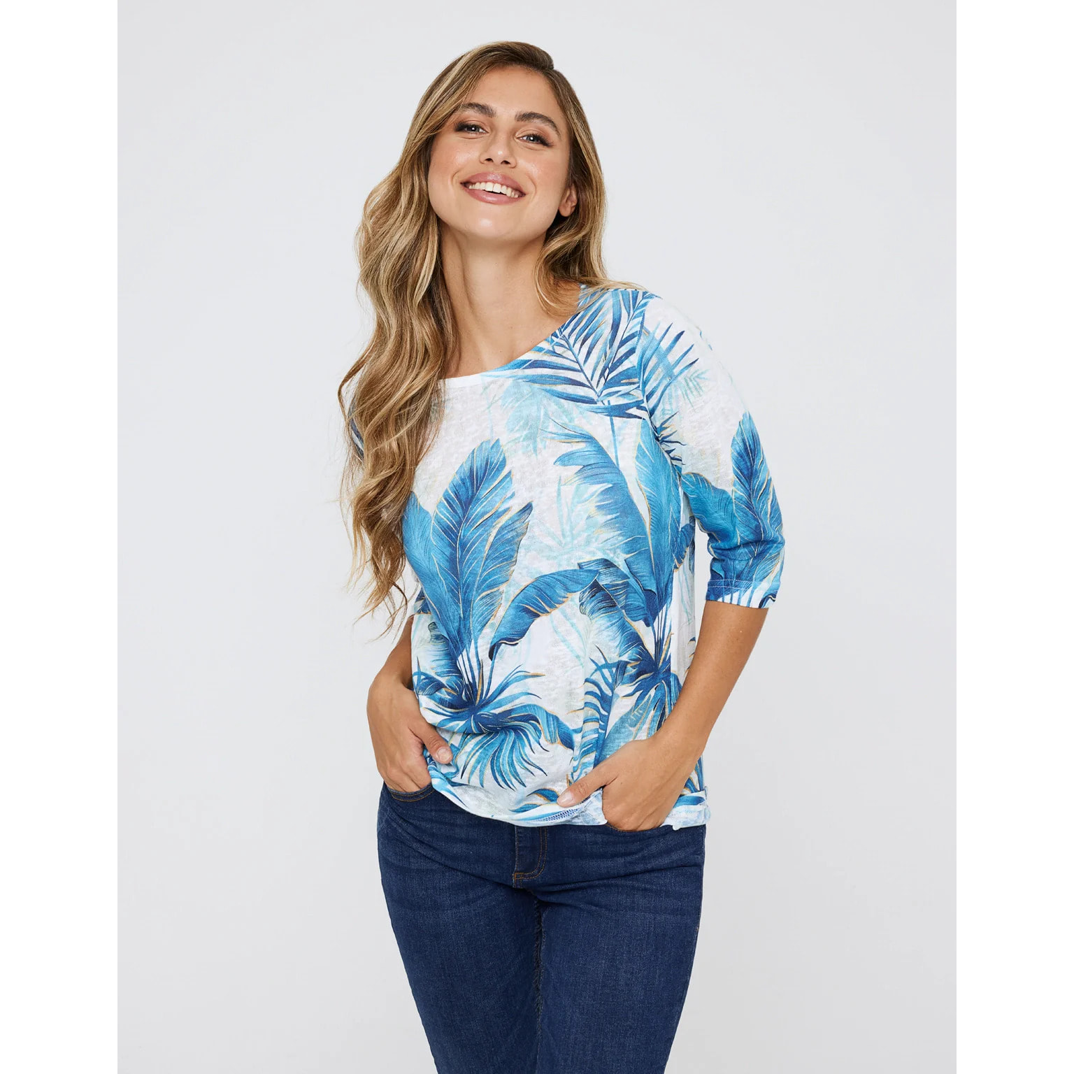 Camiseta Media Manga Estampada - Albentosa