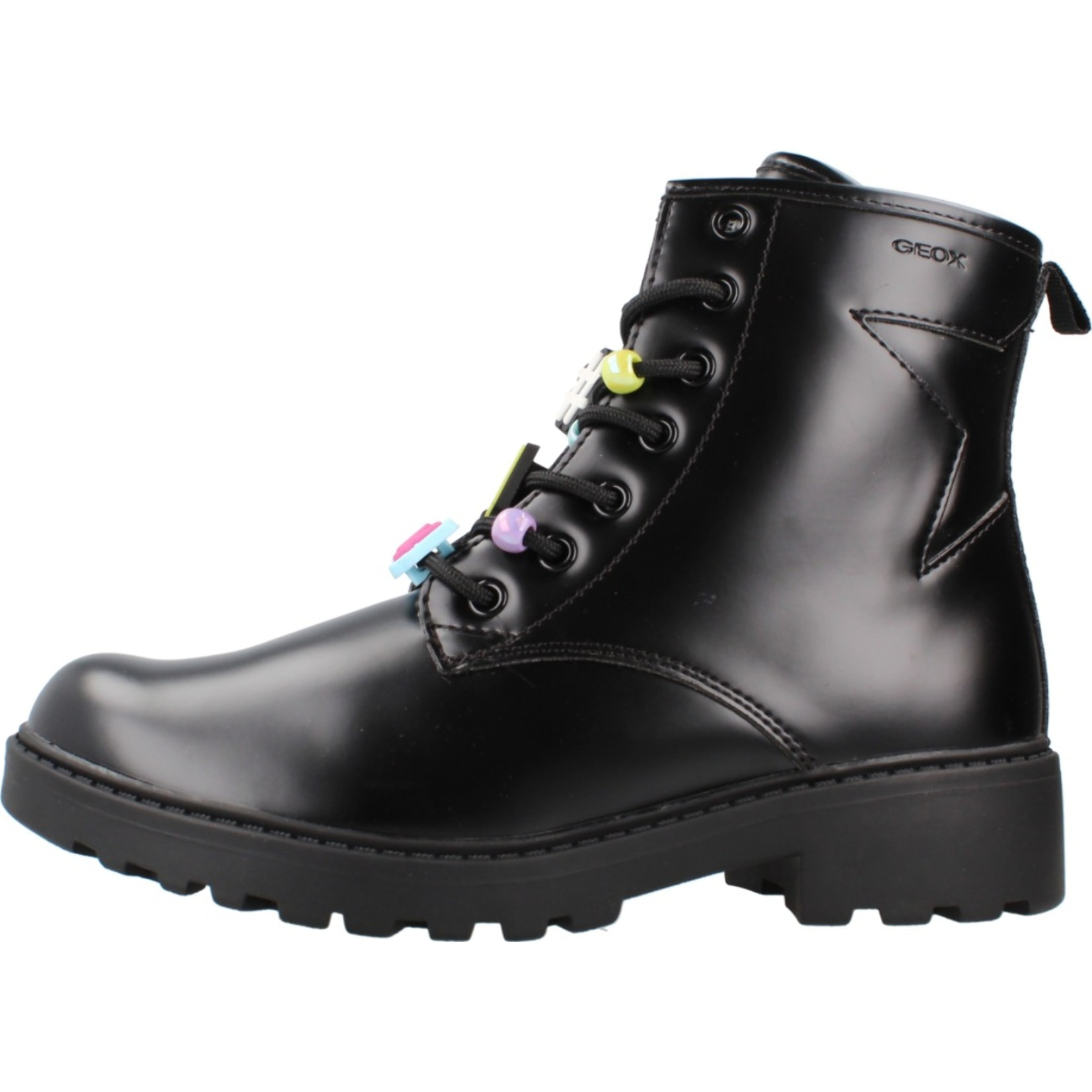 Botines Niña de la marca GEOX  modelo J9420G 000CN J CASEY NEGRO