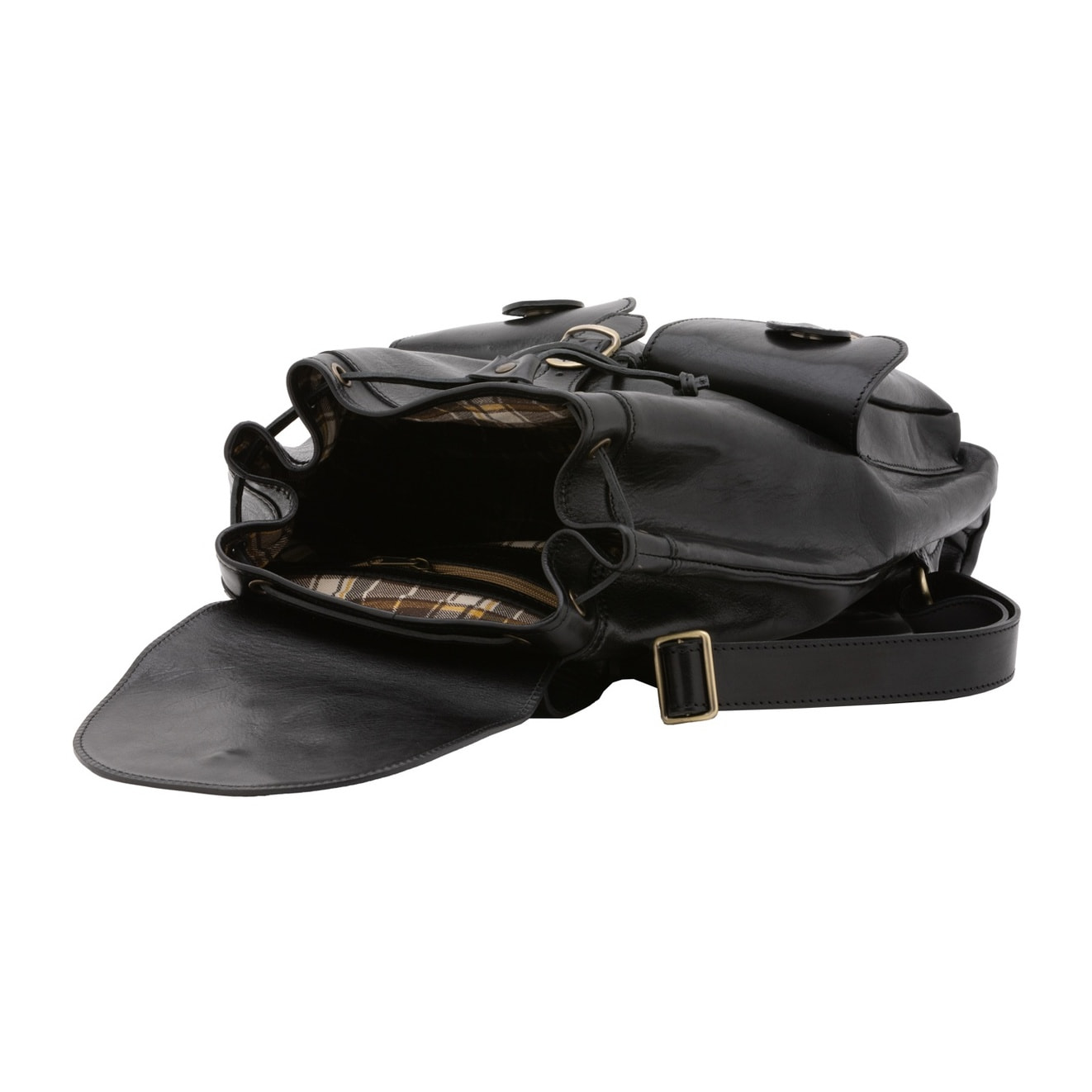 Borsa a spalla da donna - Modello False - Vera pelle - 37.0 x 30.0 x 13.0 cm