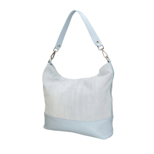 Borsa a spalla da donna - Modello Graziana - Vera pelle - 33.0 x 35.0 x 11.0 cm