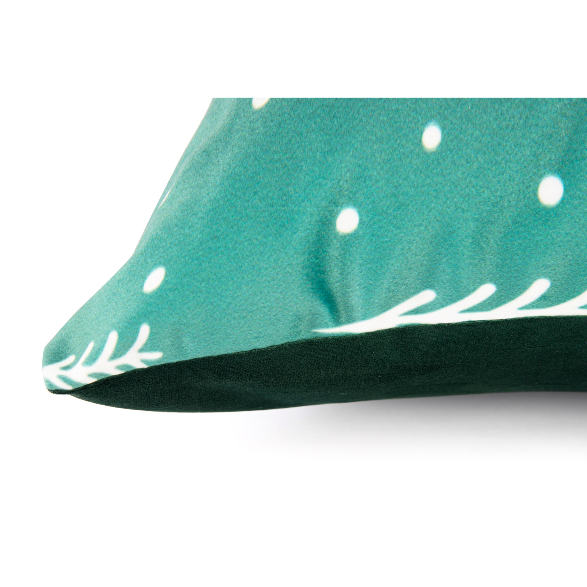Cuscino arredo Excelsa – Green Winter, Poliestere verde
