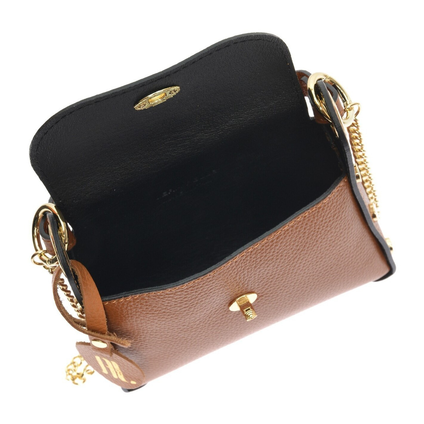 Borsa a mano Anna Luchini Cammello